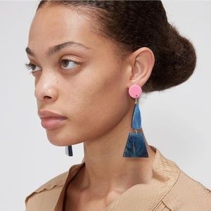 Rachel Comey Dismount Earrings (Blue/Pink)